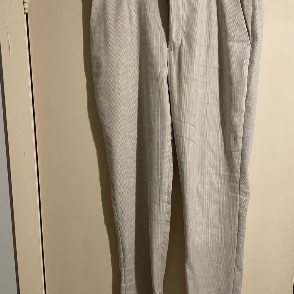 Express Men’s linen seersucker pants